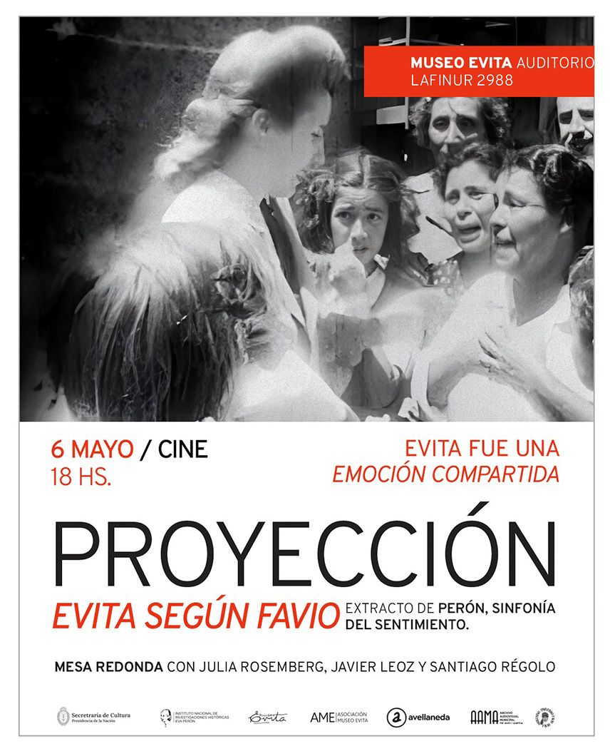 Proyección | Evita según Favio