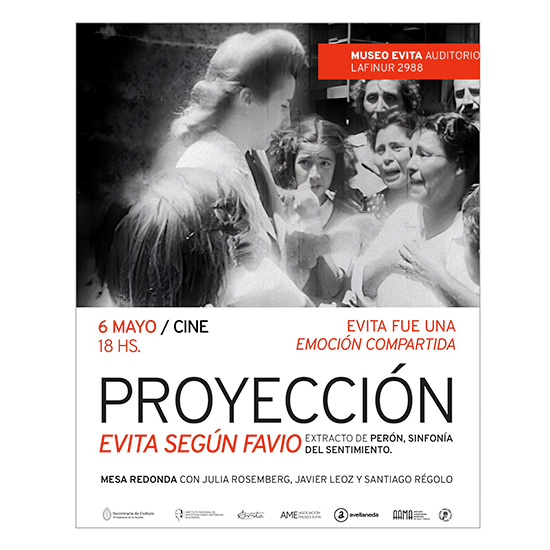 Proyección | Evita según Favio